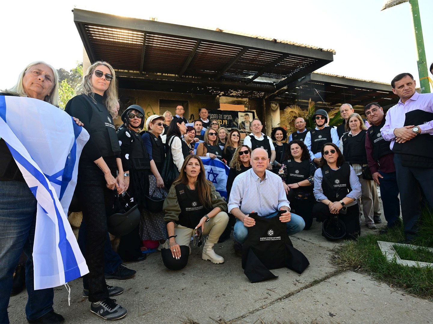 Members of World Israel Beytenu and Other Zionist Organizations of the World Zionist Organization at Sites Connected to the October 7 Tragedy